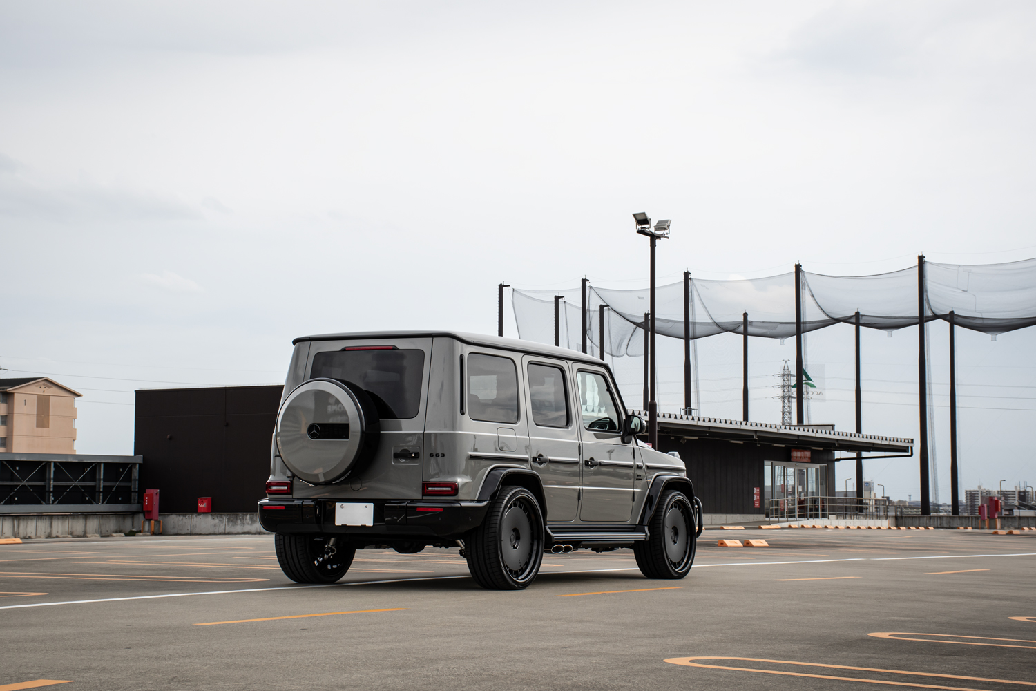 メルセデスベンツ AMG G63 W463A ゲレンデ Gクラス クラシックグレー HRE ホイール 24インチ ヴィンテージシリーズ カスタム 名古屋