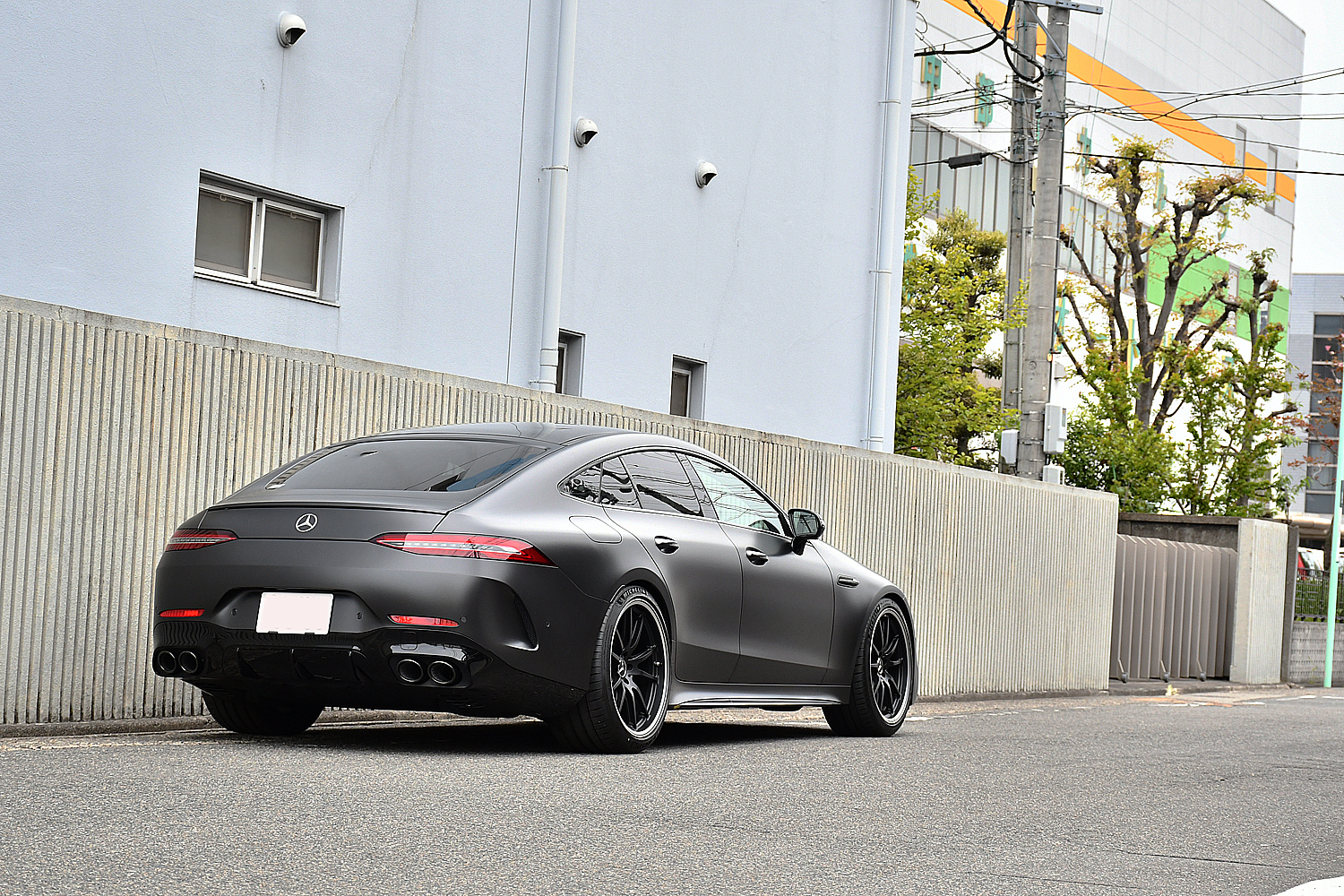 愛知県 名古屋 浜松 GT53 AMG ベンツ カスタム X290 プロテクションフィルム ステルスプロテクションフィルム ローダウン スペーサー