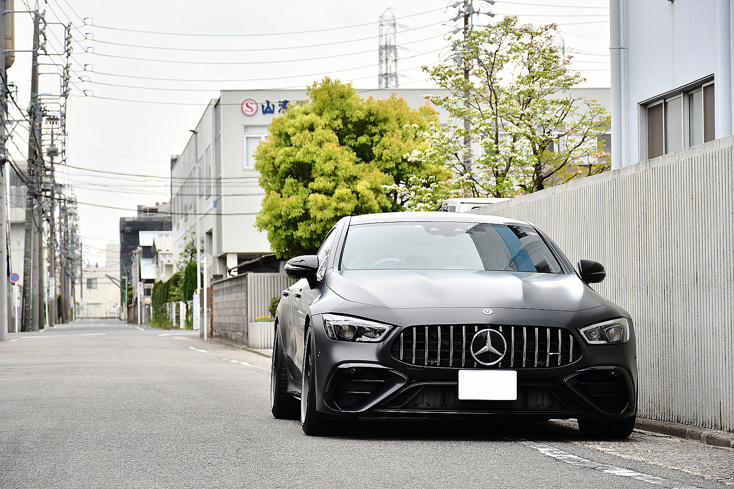 愛知県 名古屋 浜松 GT53 AMG ベンツ カスタム X290 プロテクションフィルム ステルスプロテクションフィルム ローダウン スペーサー