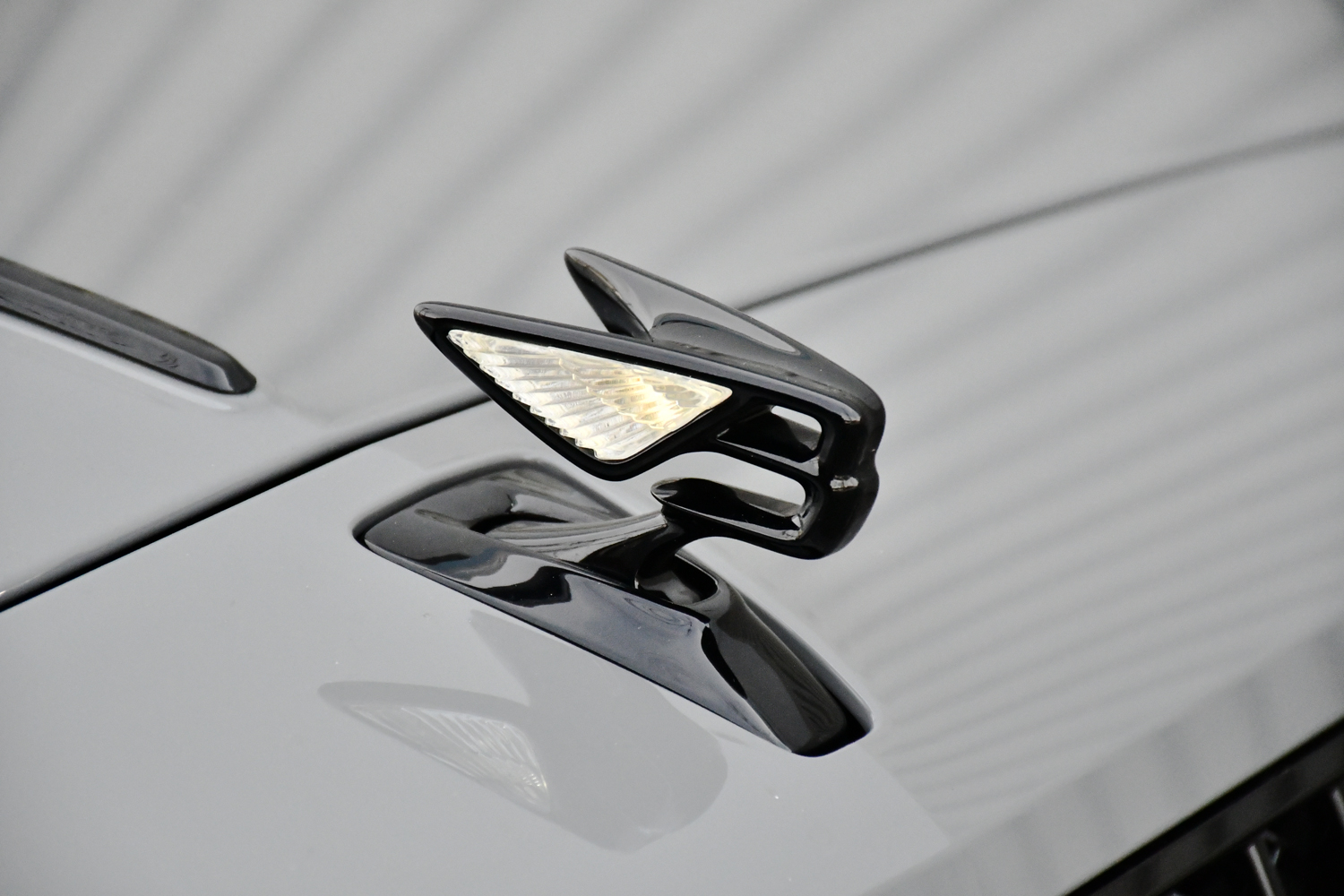 愛知県 名古屋 ベントレー フラスパ BENTLEY FLYINGSPUR デジタルインナーミラー ローダウン ボンネットマスコット点灯 カスタム ボンド ボンド名古屋