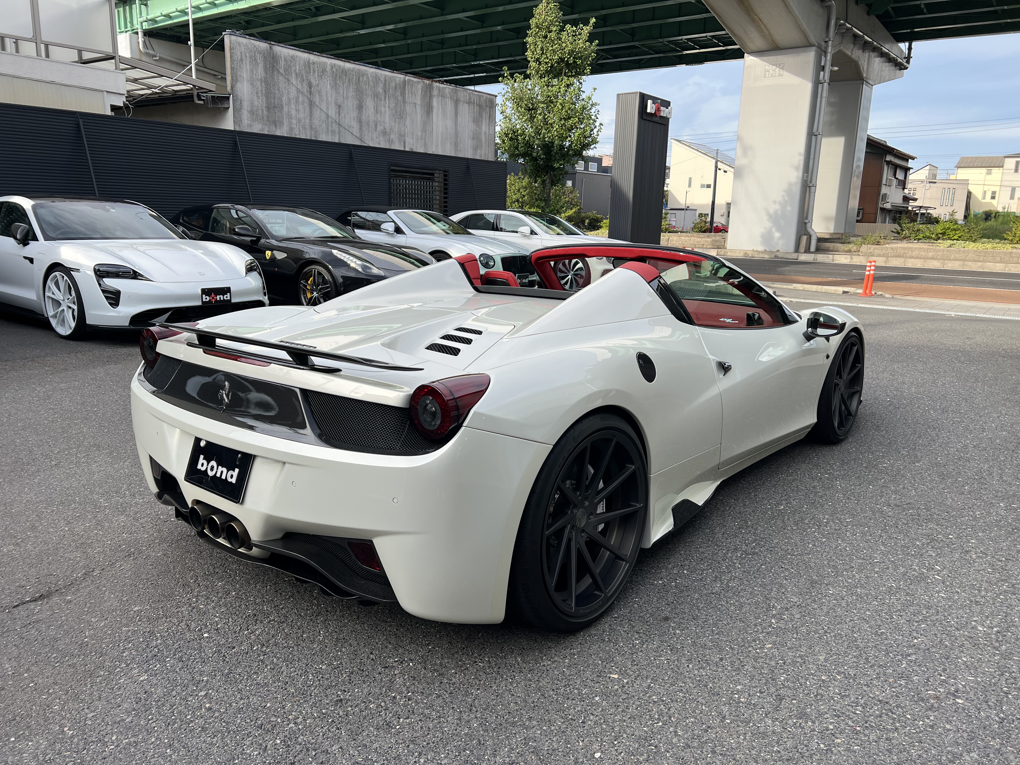 フェラーリ 458スパイダー ボンドカーズ名古屋 bond cars NAGOYA