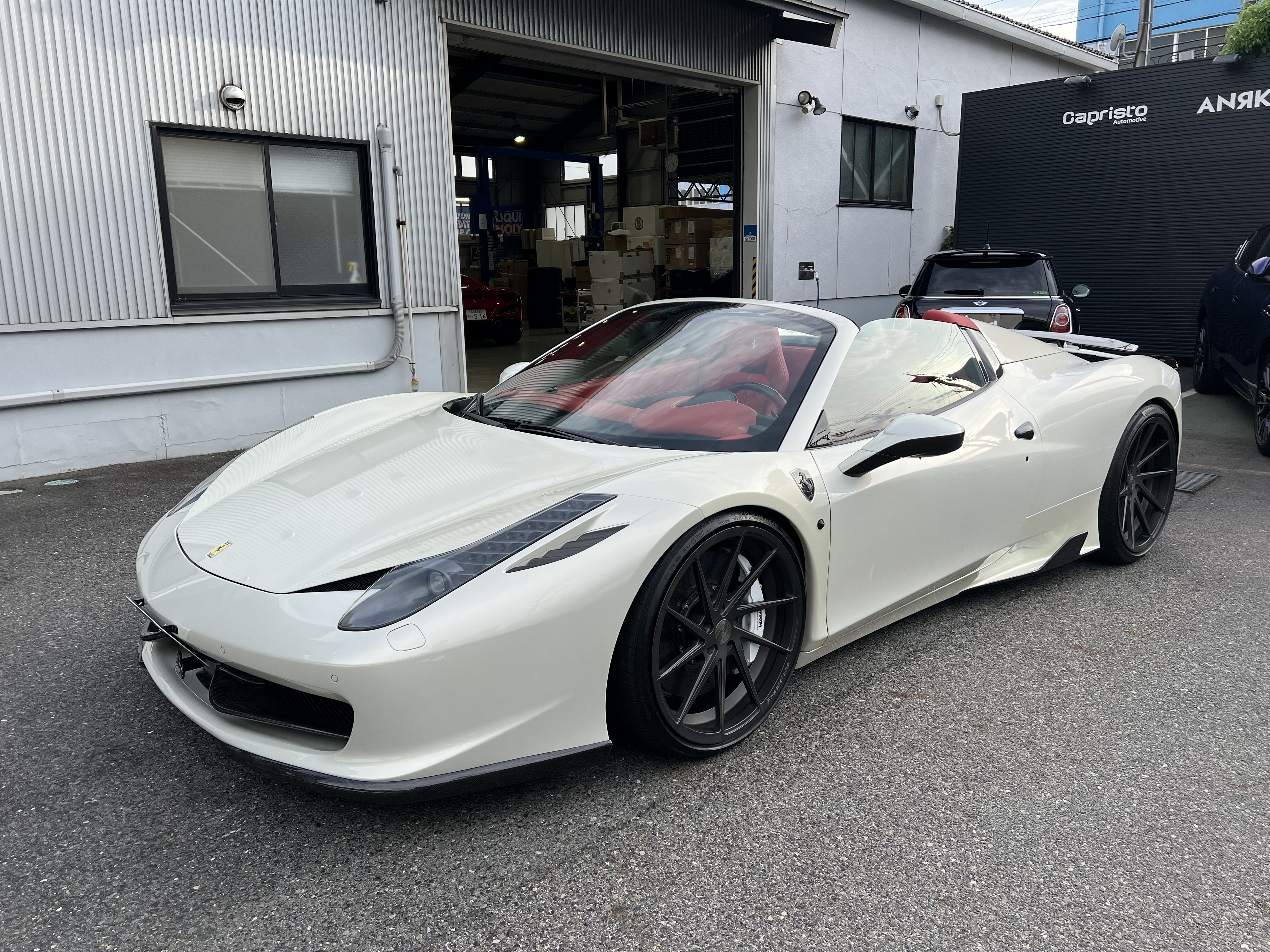 フェラーリ 458スパイダー ボンド名古屋 bond cars NAGOYA