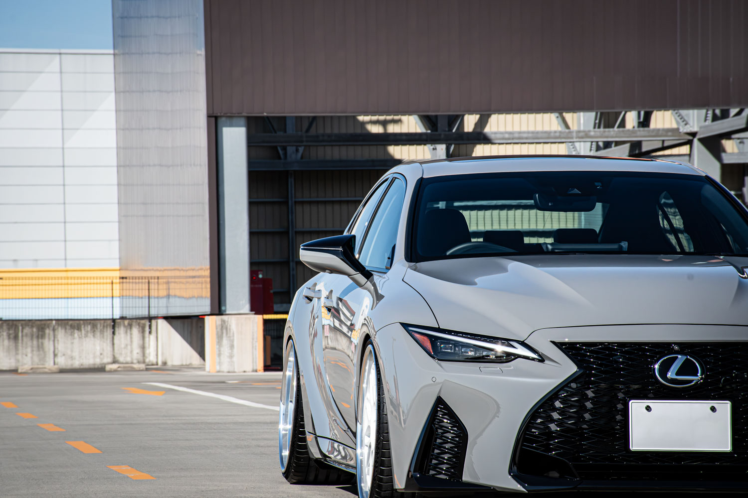 レクサス IS500 IS ローダウン ホイール アメ鍛 HRE 21インチ 車高調 カスタム 名古屋