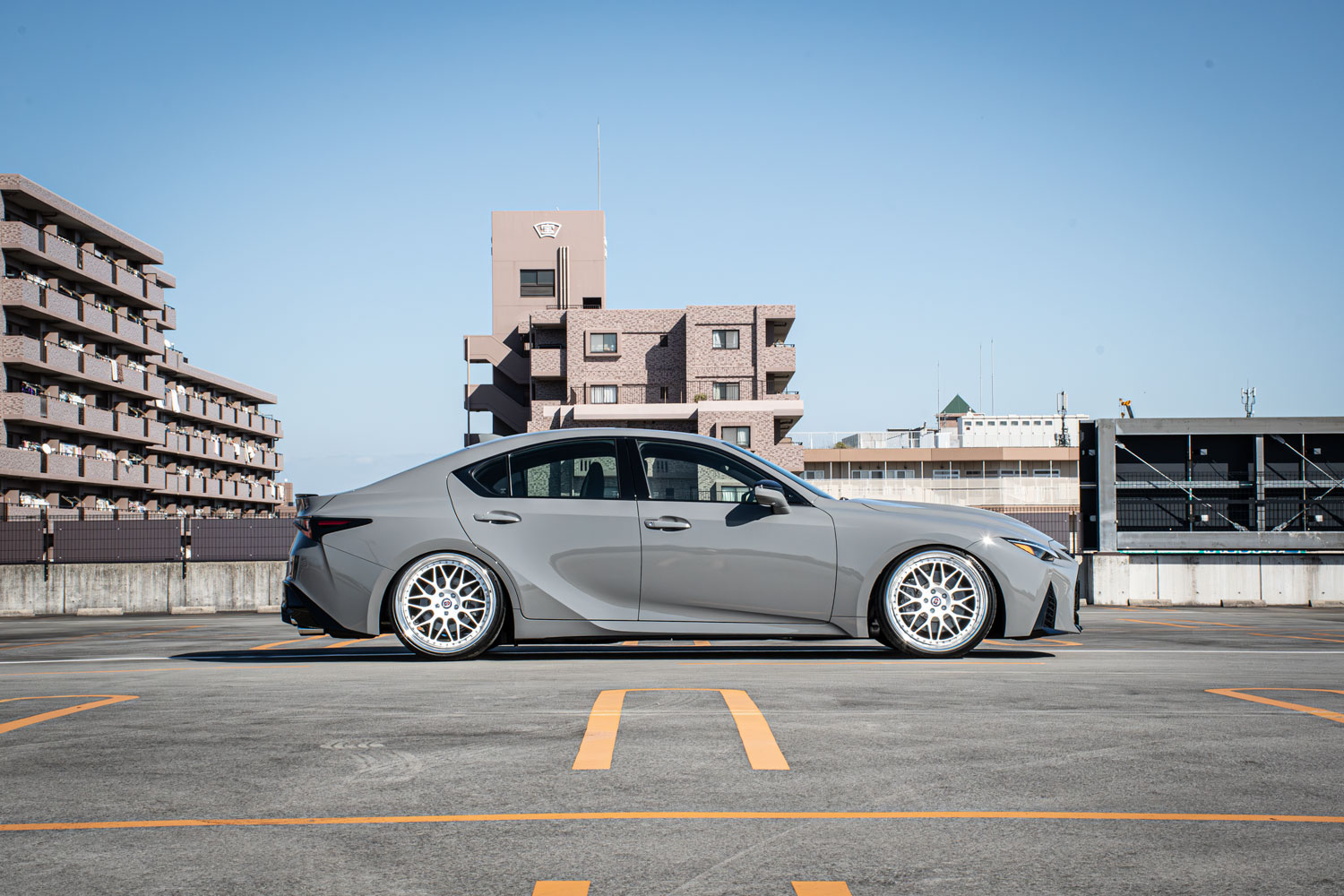 レクサス IS500 IS ローダウン ホイール アメ鍛 HRE 21インチ 車高調 カスタム 名古屋
