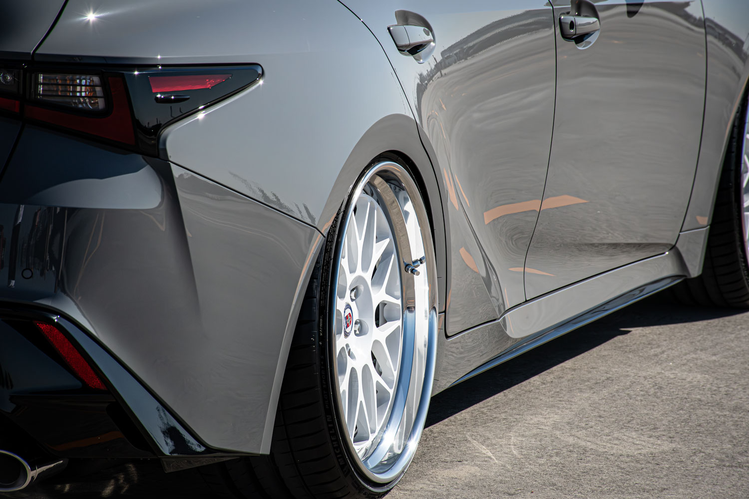 レクサス IS500 IS ローダウン ホイール アメ鍛 HRE 21インチ 車高調 カスタム 名古屋