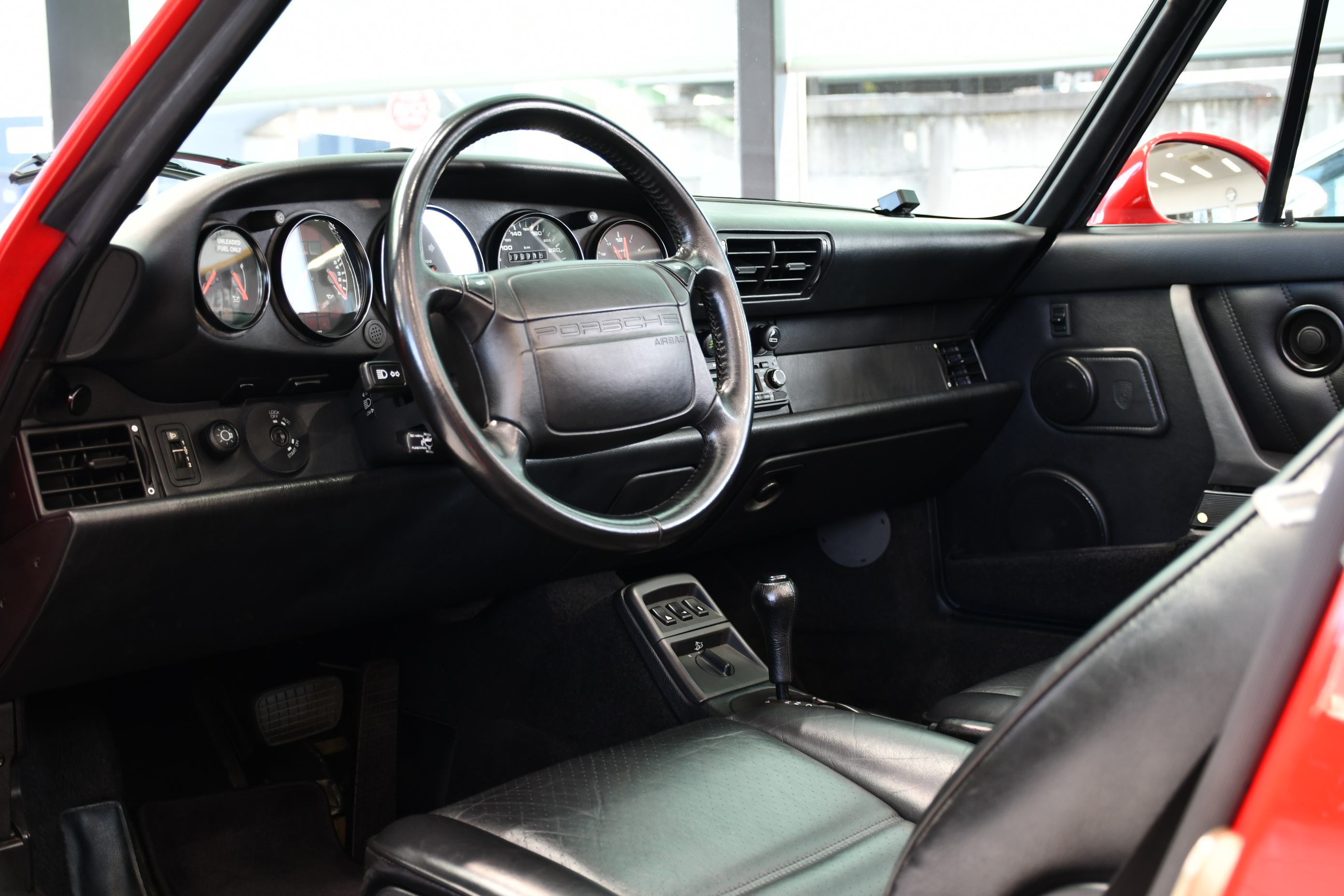 PORSCHE ポルシェ 911 カレラ カブリオレ 964 ガーズレッド 左ハンドル ティプトロニック ボンドカーズ名古屋 bond cars NAGOYA 在庫車 新入庫