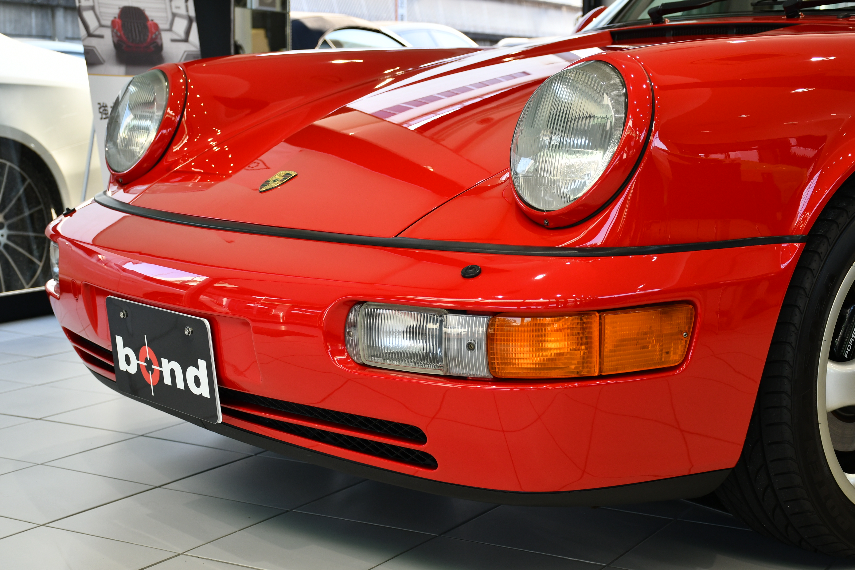 PORSCHE ポルシェ 911 カレラ カブリオレ 964 ガーズレッド 左ハンドル ティプトロニック ボンドカーズ名古屋 bond cars NAGOYA 在庫車 新入庫