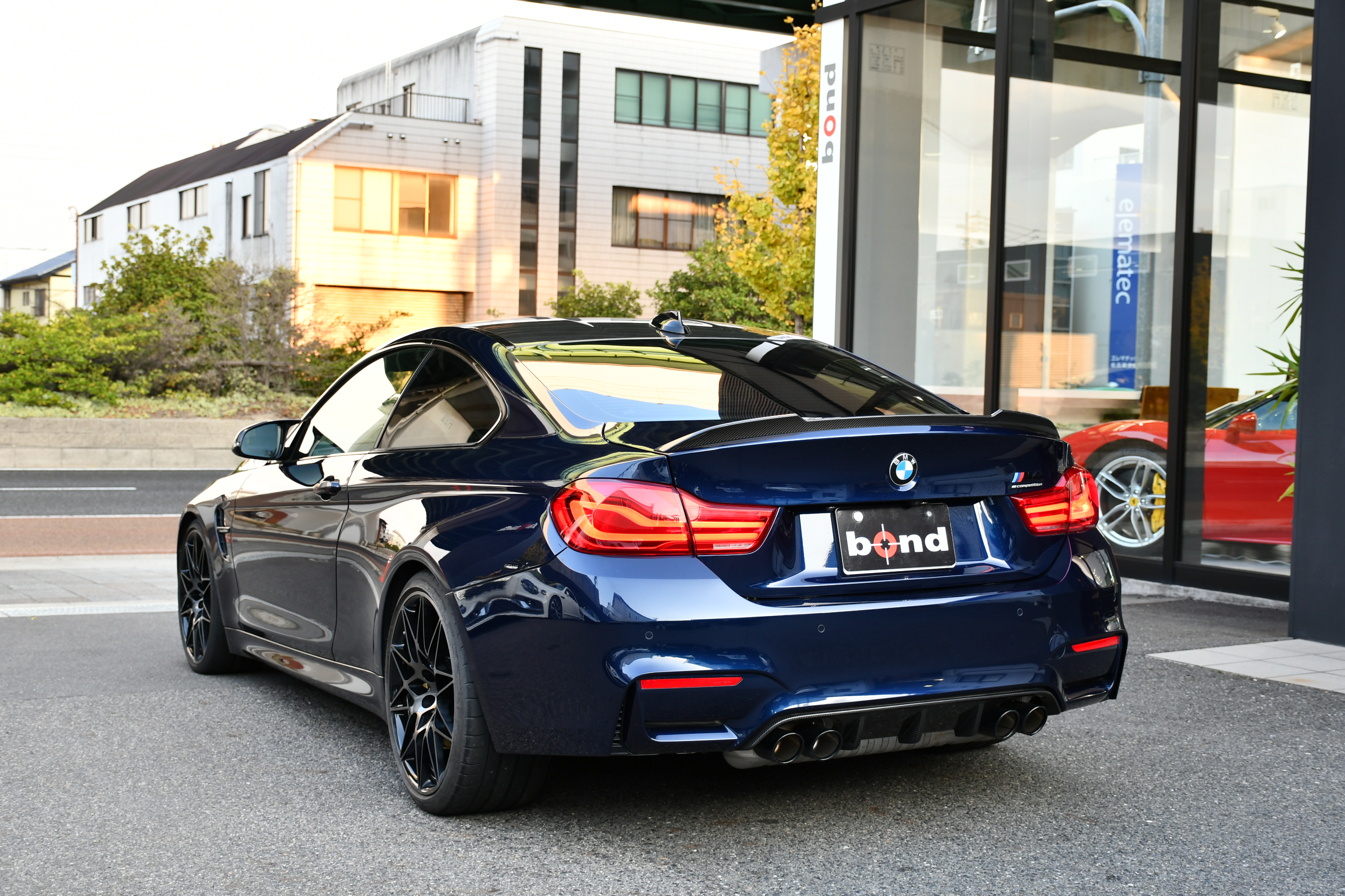 bond cars NAGOYA ボンドカーズ名古屋 BMW M4 コンペティション ヒートエディション M Heat Edition カーボンブレーキ ローダウン KW タンザナイトブルーメタリック F82 在庫車 新入庫