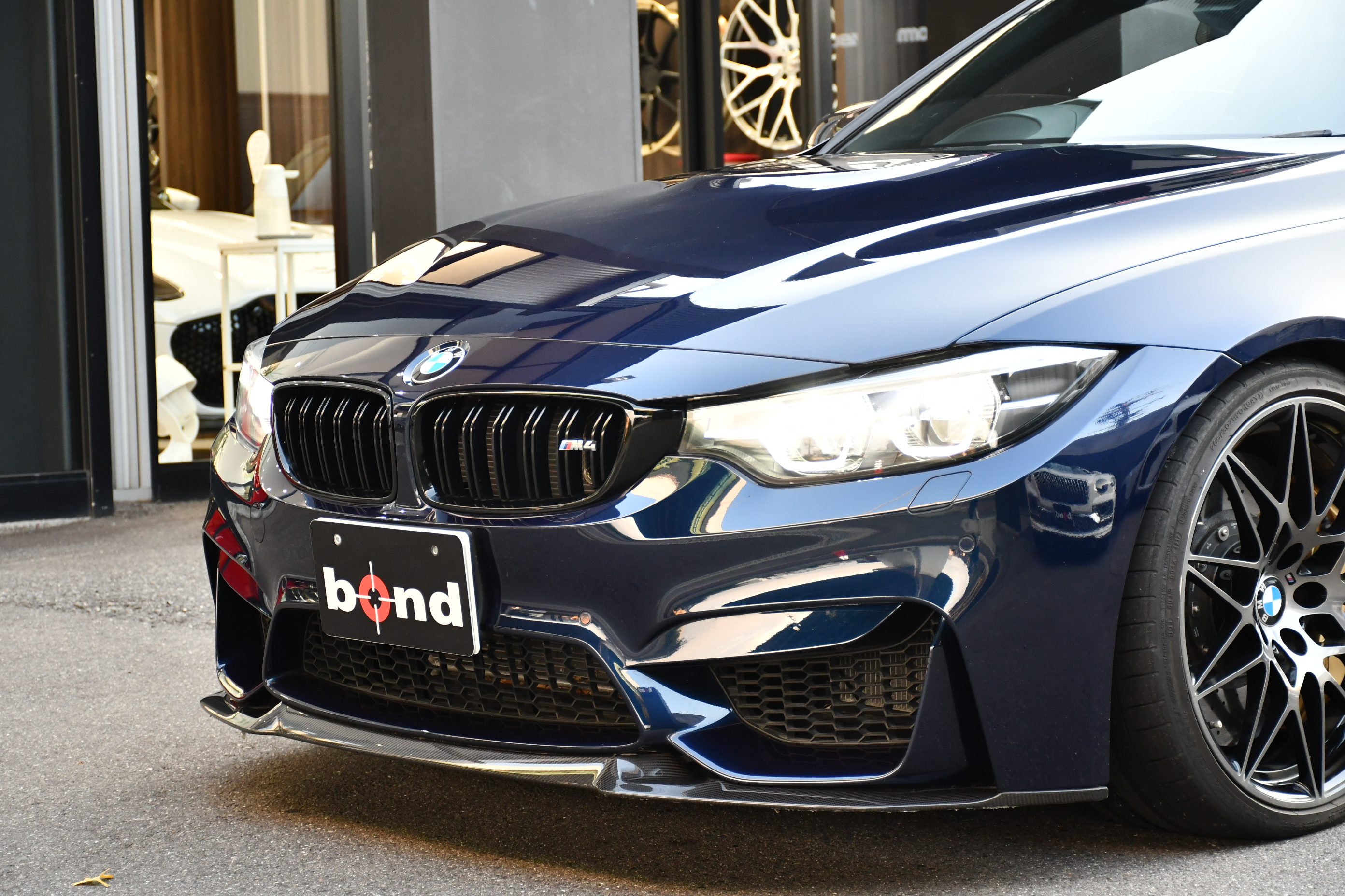 bond cars NAGOYA ボンドカーズ名古屋 BMW M4 コンペティション ヒートエディション M Heat Edition カーボンブレーキ ローダウン KW タンザナイトブルーメタリック F82 在庫車 新入庫