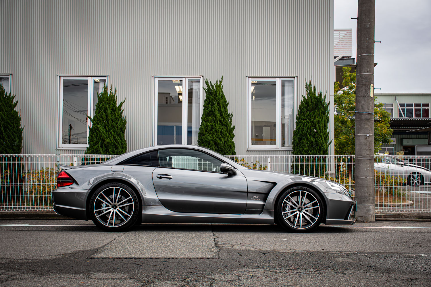 AMG ベンツ SL65 ブラックシリーズ R231 ロベルタ プロテクションフィルム カスタム 名古屋