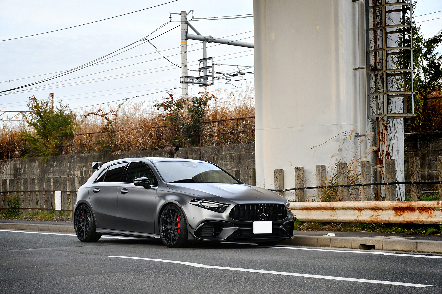愛知県 名古屋 ベンツ カスタム Aクラス AMG W177 A45s ローダウン ホイール BCフォージド 19インチ KW ボンド ボンド名古屋