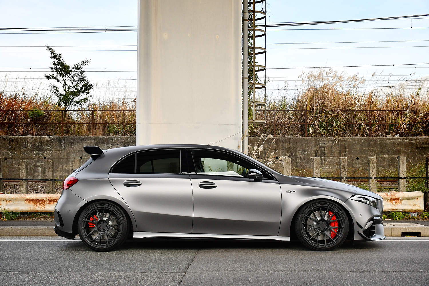愛知県 名古屋 ベンツ カスタム Aクラス AMG W177 A45s ローダウン ホイール BCフォージド 19インチ KW ボンド ボンド名古屋