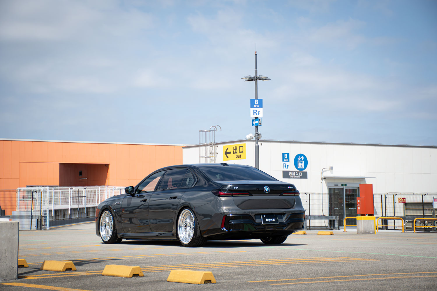 BMW i7M70 G70 ローダウン ASC ホイール アメ鍛 MVフォージド 22インチ ディープリム 深リム カスタム 名古屋