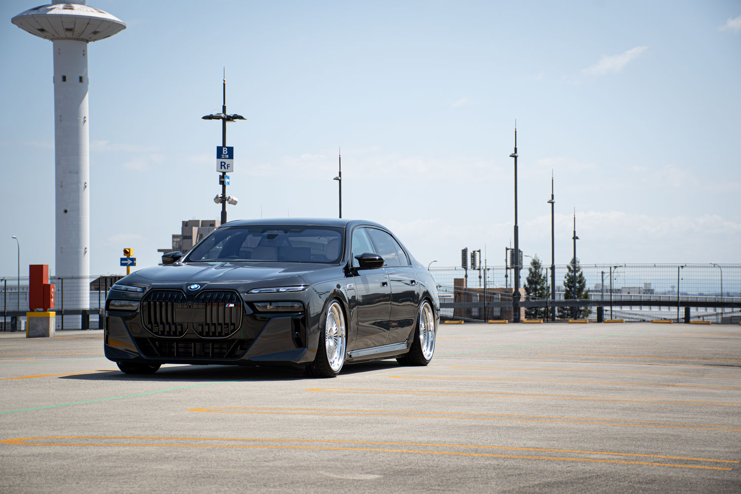 BMW i7M70 G70 ローダウン ASC ホイール アメ鍛 MVフォージド 22インチ ディープリム 深リム カスタム 名古屋