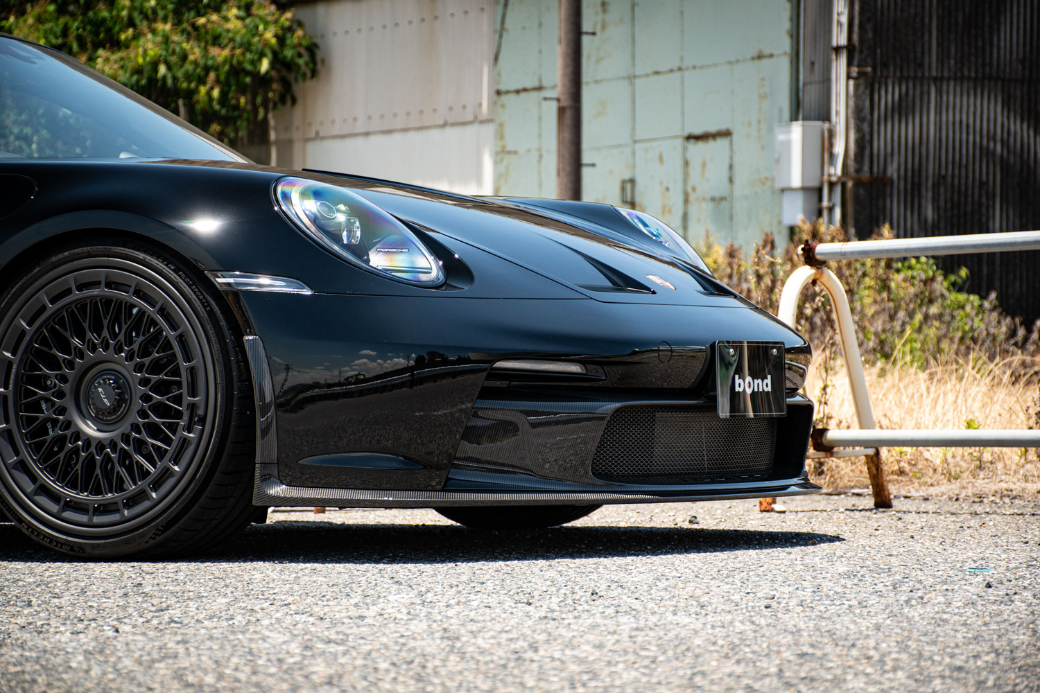 ポルシェ 992 GT3 ローダウン MVフォージド ホイール テックアート エアロ プロテクションフィルム カスタム 名古屋