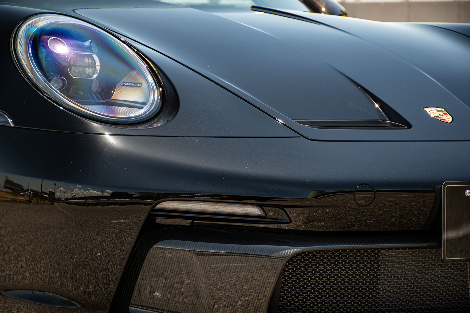 ポルシェ 992 GT3 ローダウン MVフォージド ホイール テックアート エアロ プロテクションフィルム カスタム 名古屋