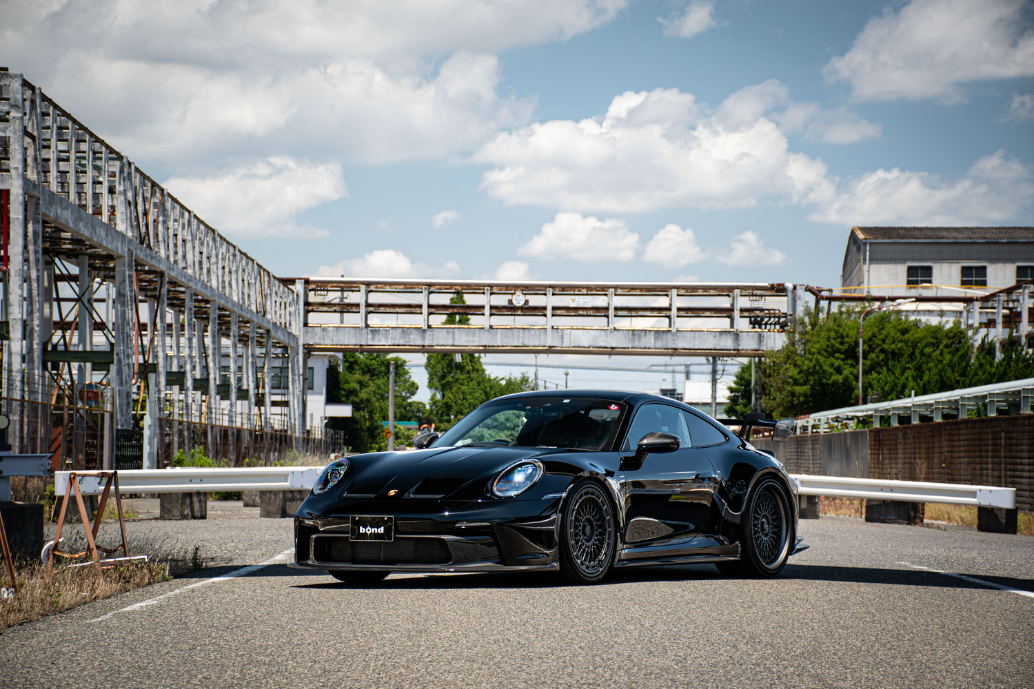 ポルシェ 992 GT3 ローダウン MVフォージド ホイール テックアート エアロ プロテクションフィルム カスタム 名古屋