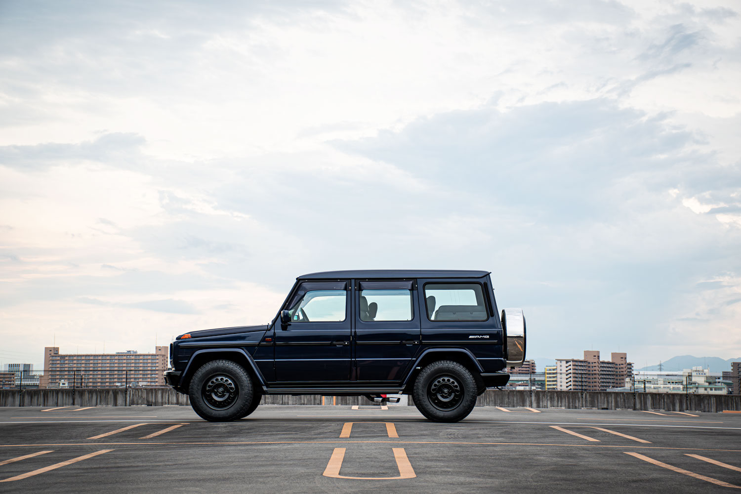 ベンツ AMG Gクラス ゲレンデ W463 ブラックアウト ホイール Stullmade 鍛造ホイール 鉄チン カスタム 名古屋