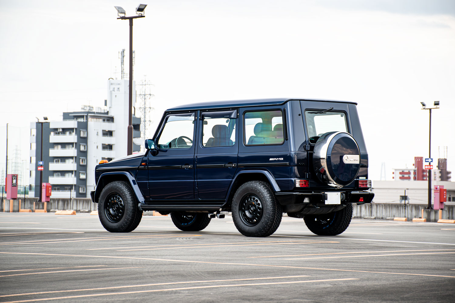 ベンツ AMG Gクラス ゲレンデ W463 ブラックアウト ホイール Stullmade 鍛造ホイール 鉄チン カスタム 名古屋