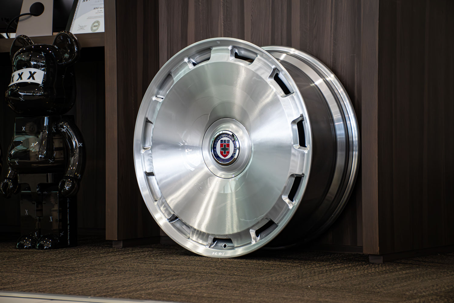 HRE アメ鍛 ホイール 24インチ L108M 1ピース ブラッシュド カスタム 名古屋