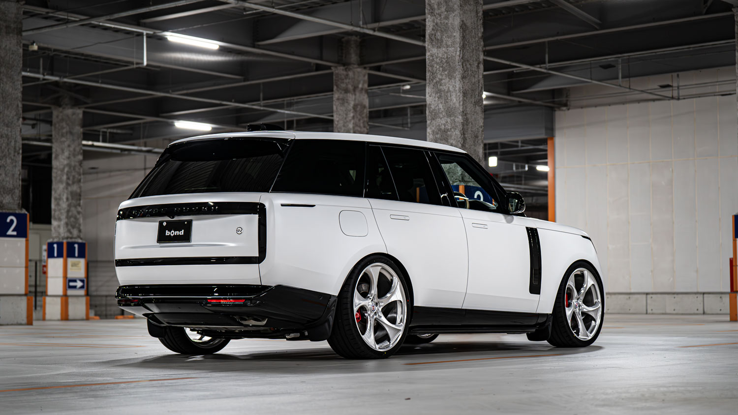 レンジローバー　SV　RANGEROVER　ローダウン　ホイール　アメ鍛　HRE　522M　24インチ　ブラックアウト　プロテクションフィルム　カスタム　名古屋