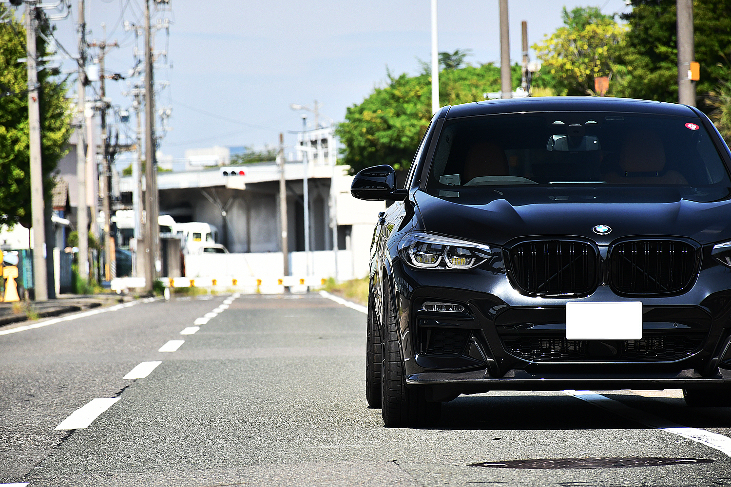 愛知県　名古屋　BMW　G02　X4　カスタム　ローダウン　BCフォージド　３Dデザイン　リップ　KW　22インチ　ブラックアウト　ボンド　ボンド名古屋