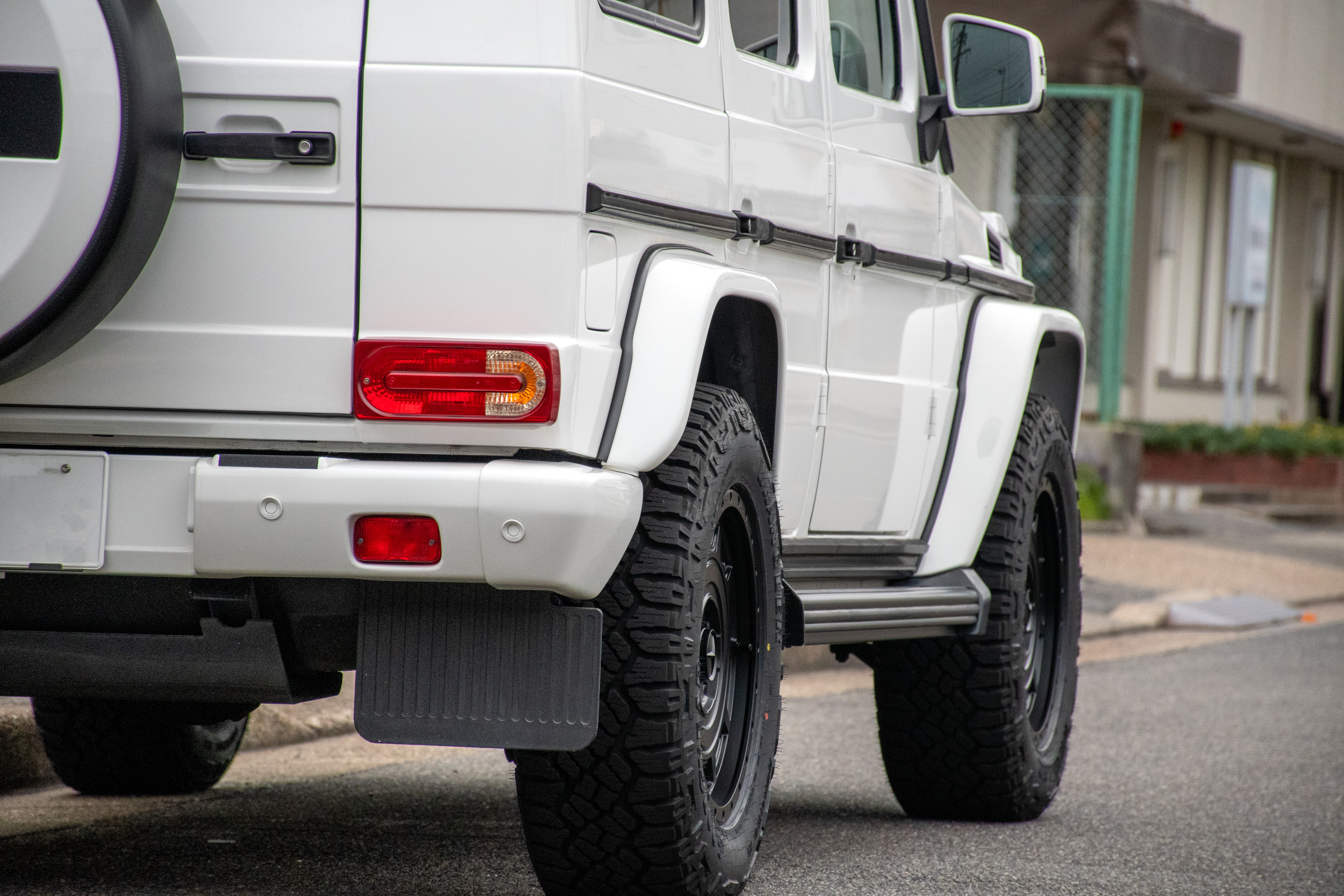 W463 G350d ベンツ　Gクラス　fuss bfgoodrich 18インチ　duratrac