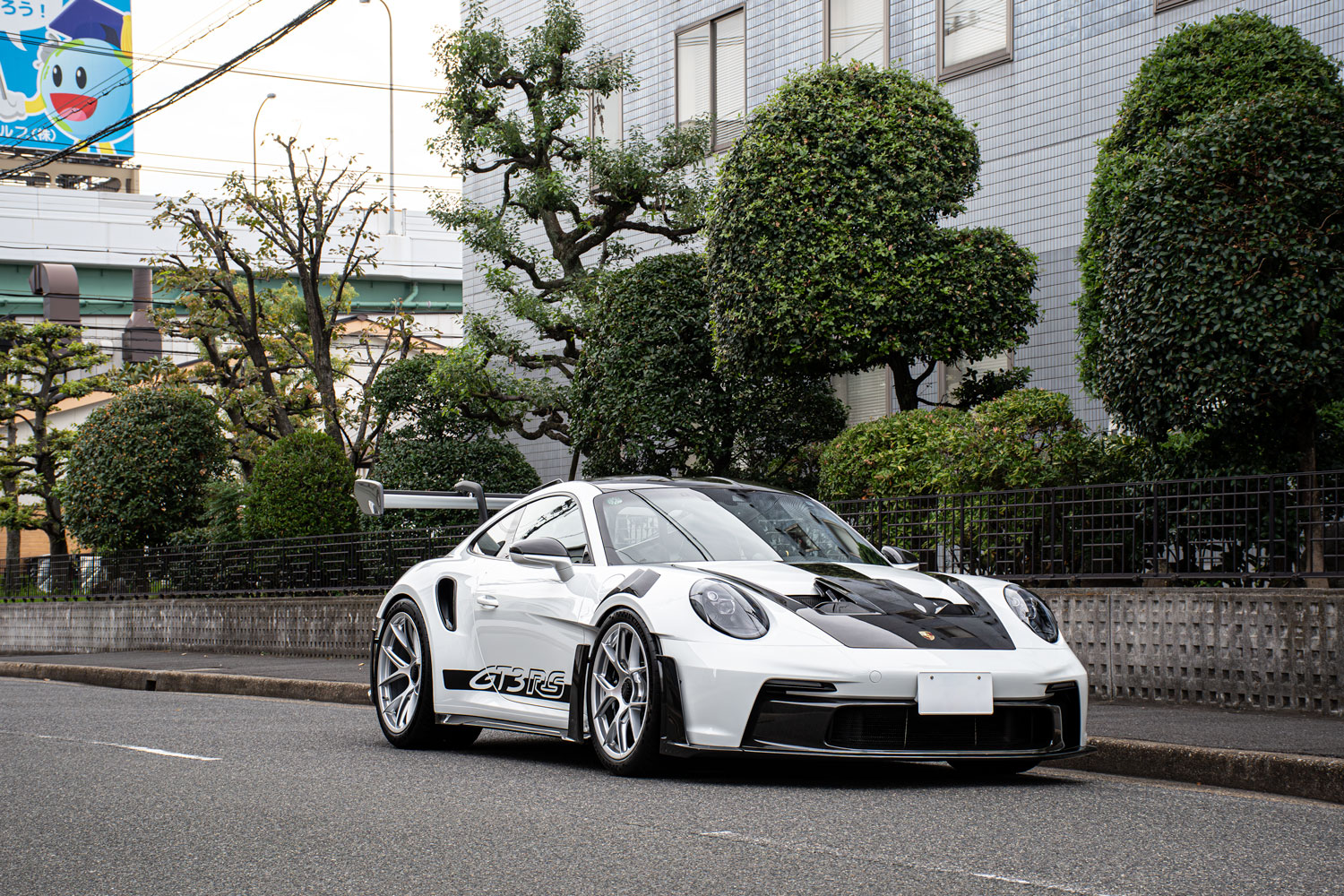ポルシェ　992GT3RS　9デザイン　1016インダストリーズ　カーボンパーツ　プロテクションフィルム　カスタム　名古屋