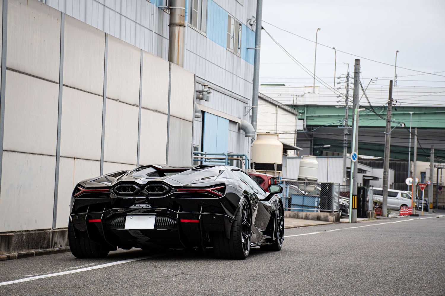 ランボルギーニ レヴエルト ローダウン ホイール ブラックアウト プロテクションフィルム カスタム 名古屋