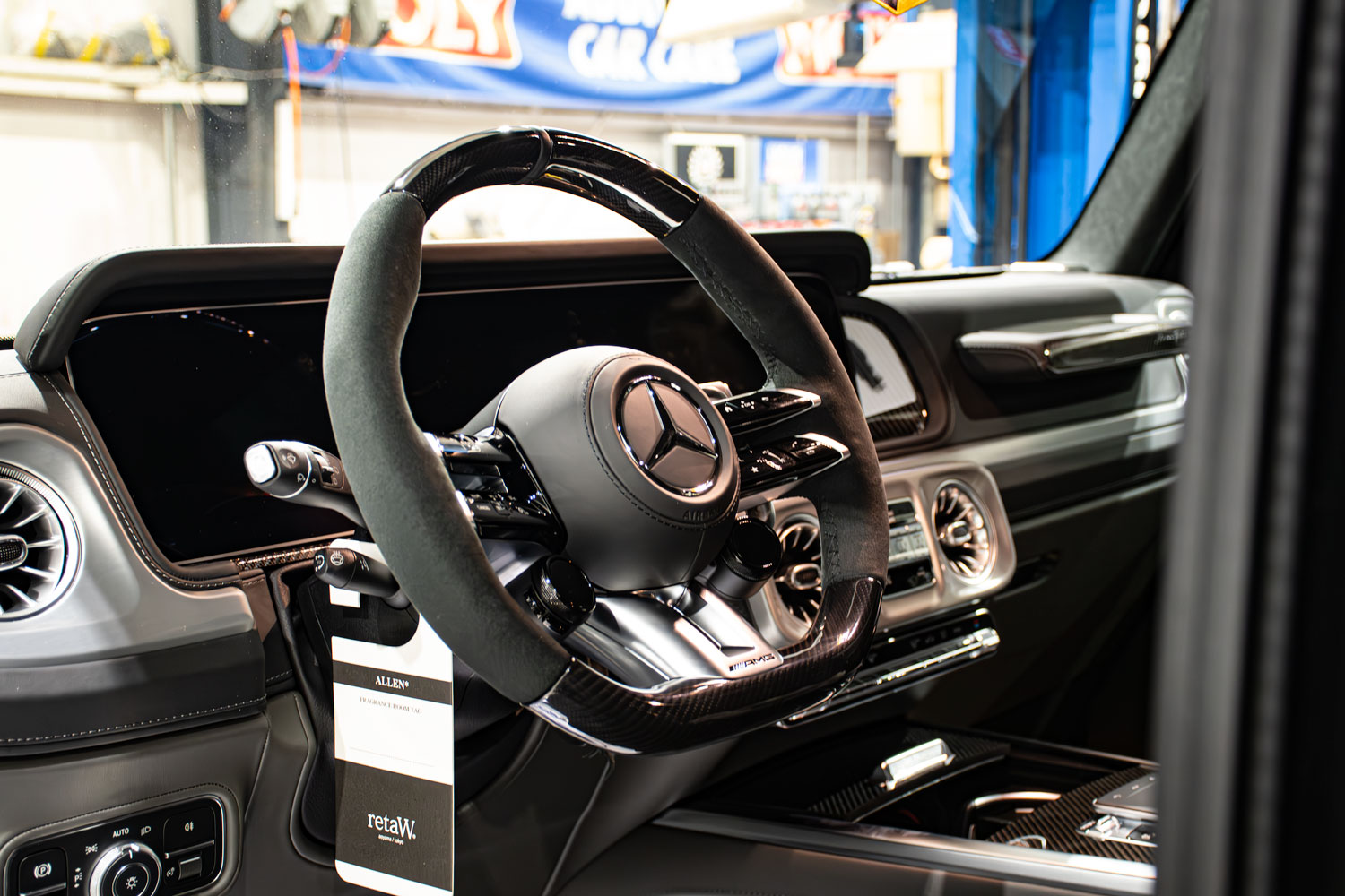 メルセデスベンツ AMG G63 W465 カーボンステアリング ステアリング カーボン カスタム 名古屋