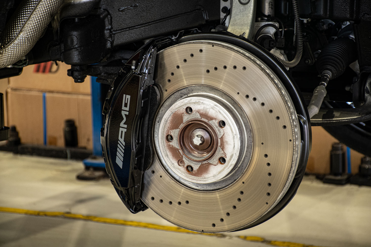 メルセデスベンツ AMG Gクラス W465 G63 ローダウン ブラックアウト プロテクションフィルム ホイール HRE アメ鍛 24インチ カーボンステアリング カスタム 名古屋