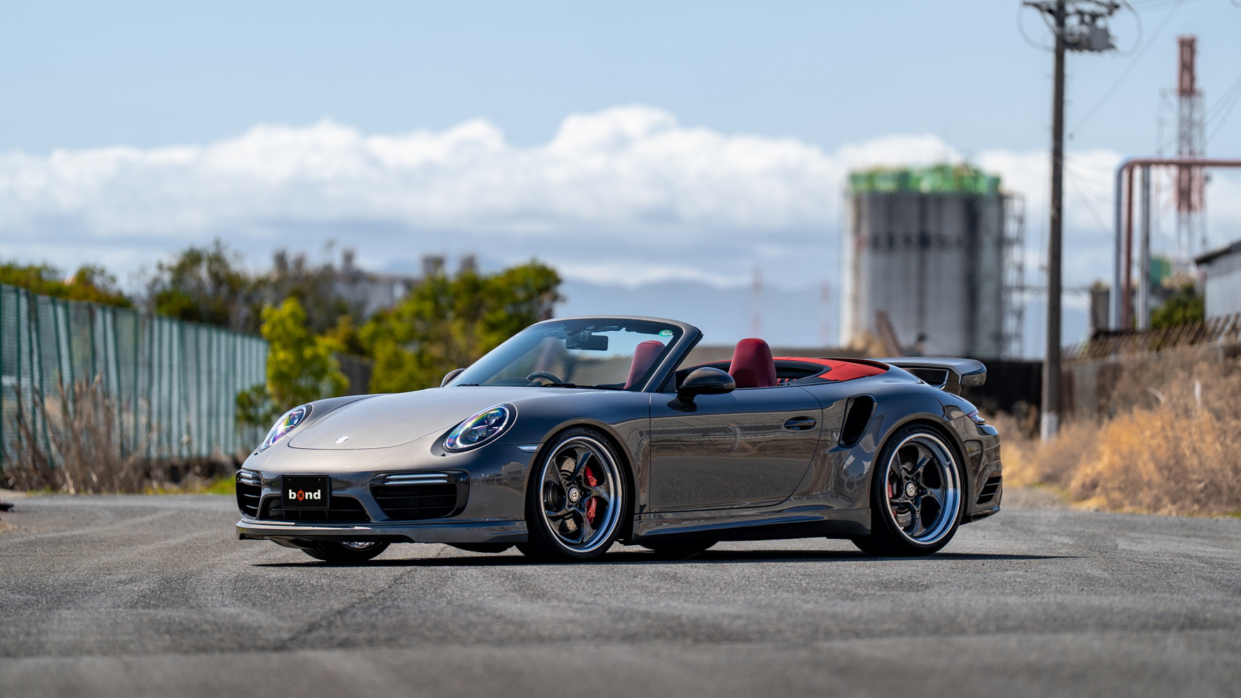 愛知県 名古屋 ポルシェ Porsche 991.2 turbo ターボ カスタム テックアート 内装 TECHART HRE 21インチ ローダウン ボンド ボンド名古屋
