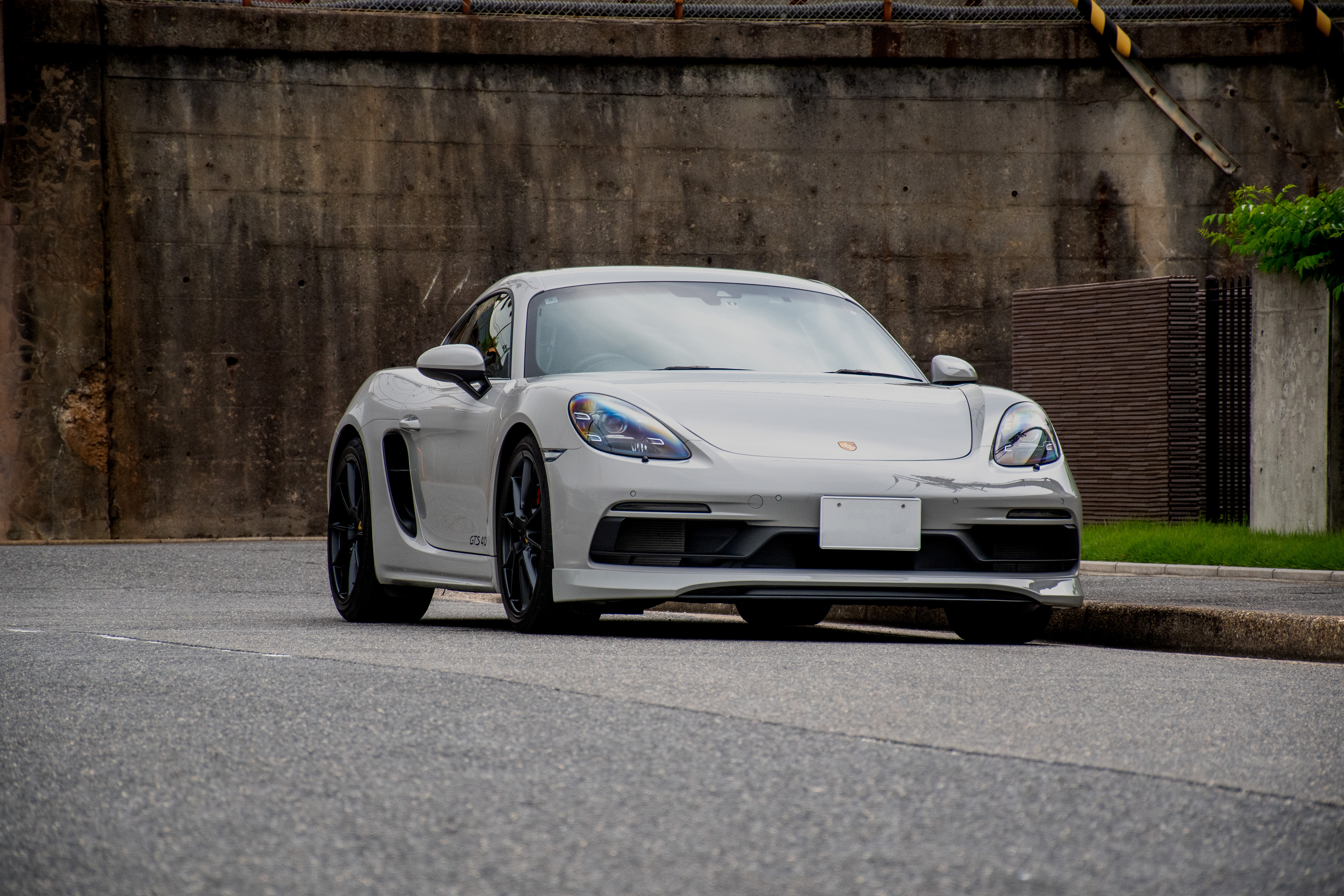 porsche 718 gts techart フロントスポイラー