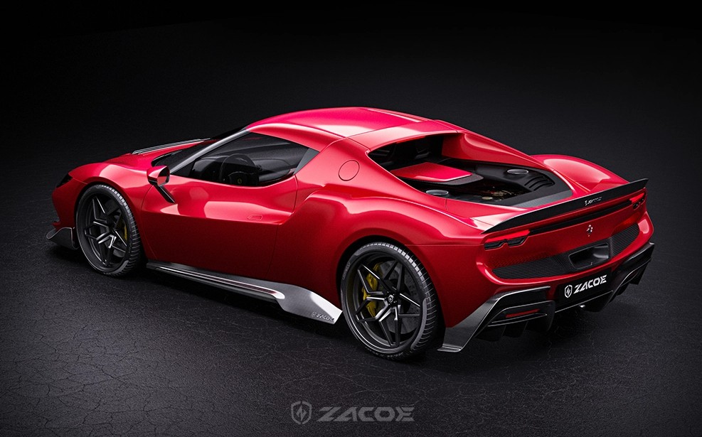 296GTB ZACOE エアロ