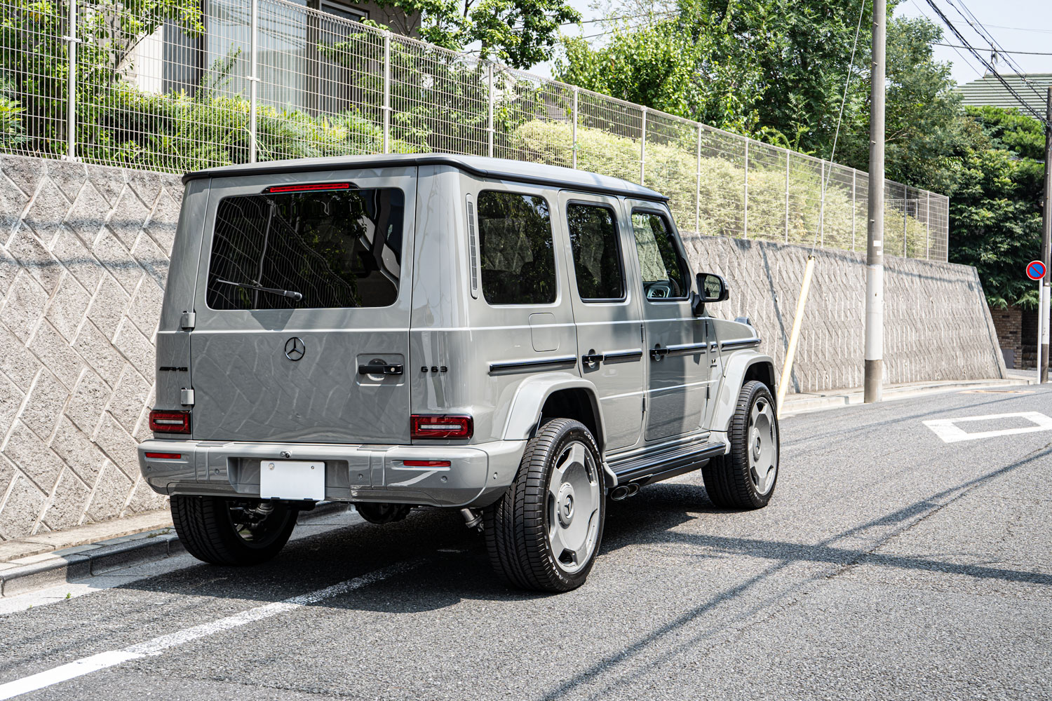 Mercedes-AMG AMG G63 Gwagon W465 クラシックグレー ペイントマッチ カラーマッチ 電動ステップ エンブレムペイント 背面タイヤスムージング カスタム 名古屋