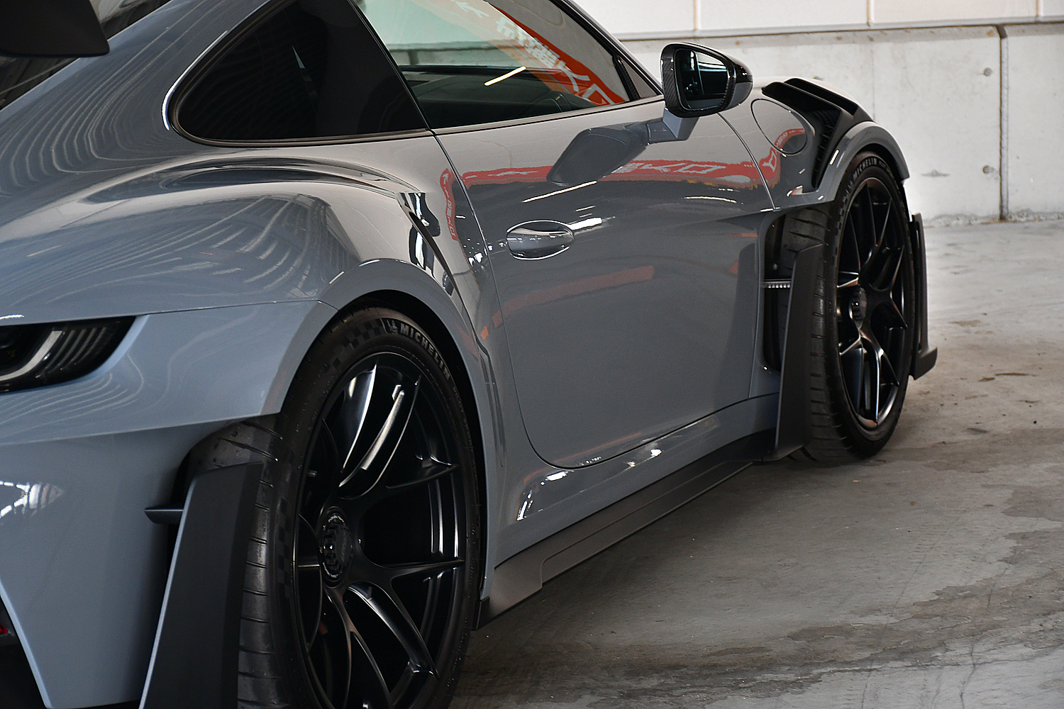 愛知県 名古屋 ポルシェ カスタム Porsche GT3RS 992.1 デジタルインナーミラー フロントカメラ ボンド ボンド名古屋