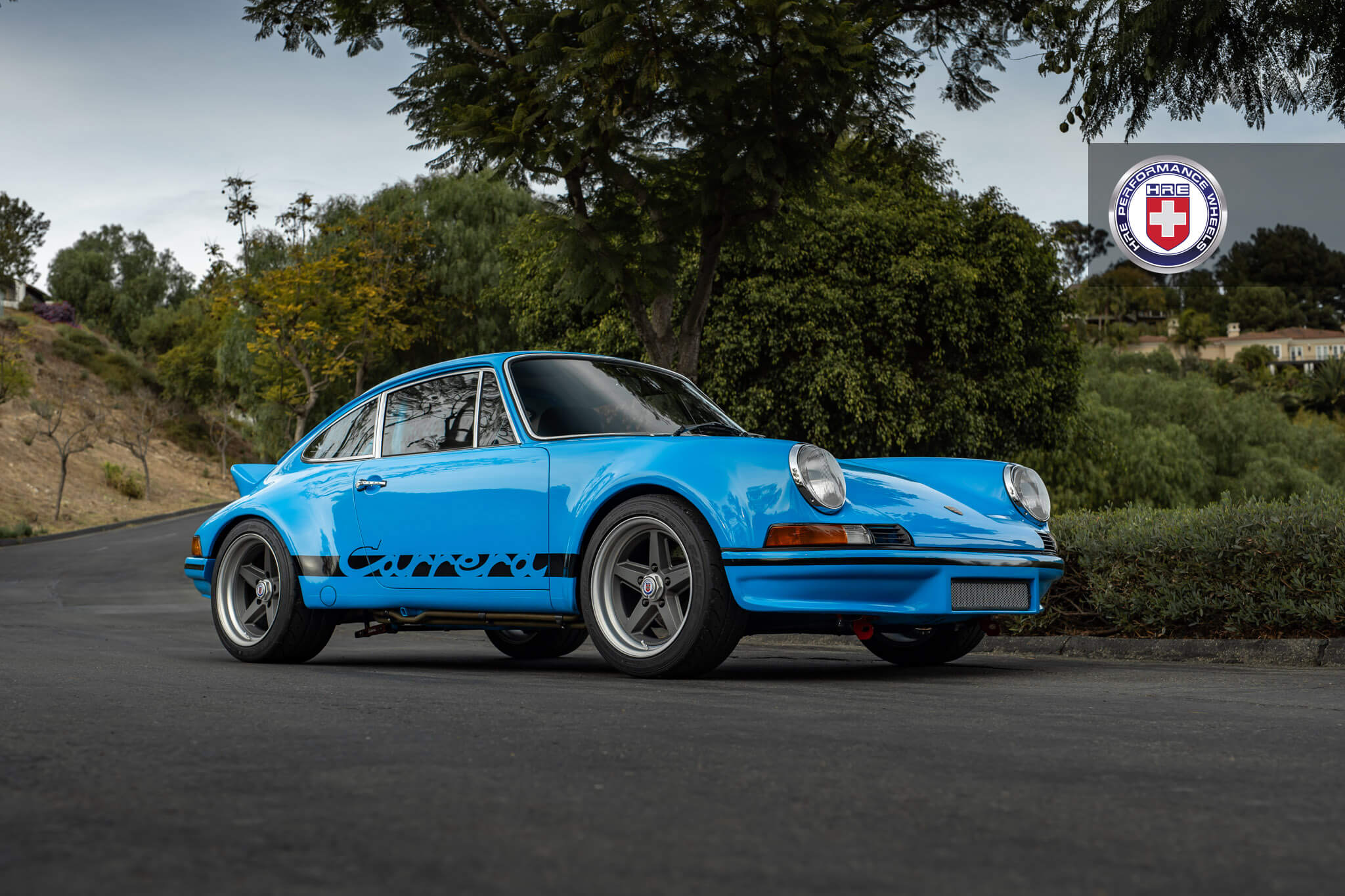 Porsche　ポルシェ　993　ローダウン　ホイール　HRE　アメ鍛　KW　車高調　カスタム　名古屋