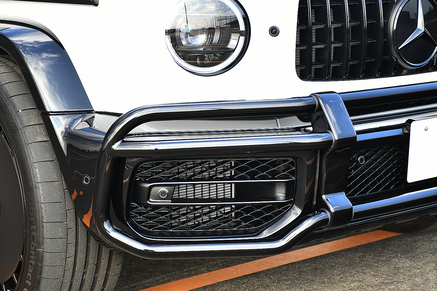 愛知県 名古屋 ベンツ カスタム AMG ツートーン 白黒 パンダ HRE 24インチ 935FMR HRE935 キャリパーペイント ローダウン ナイトパッケージ ボンド ボンド名古屋