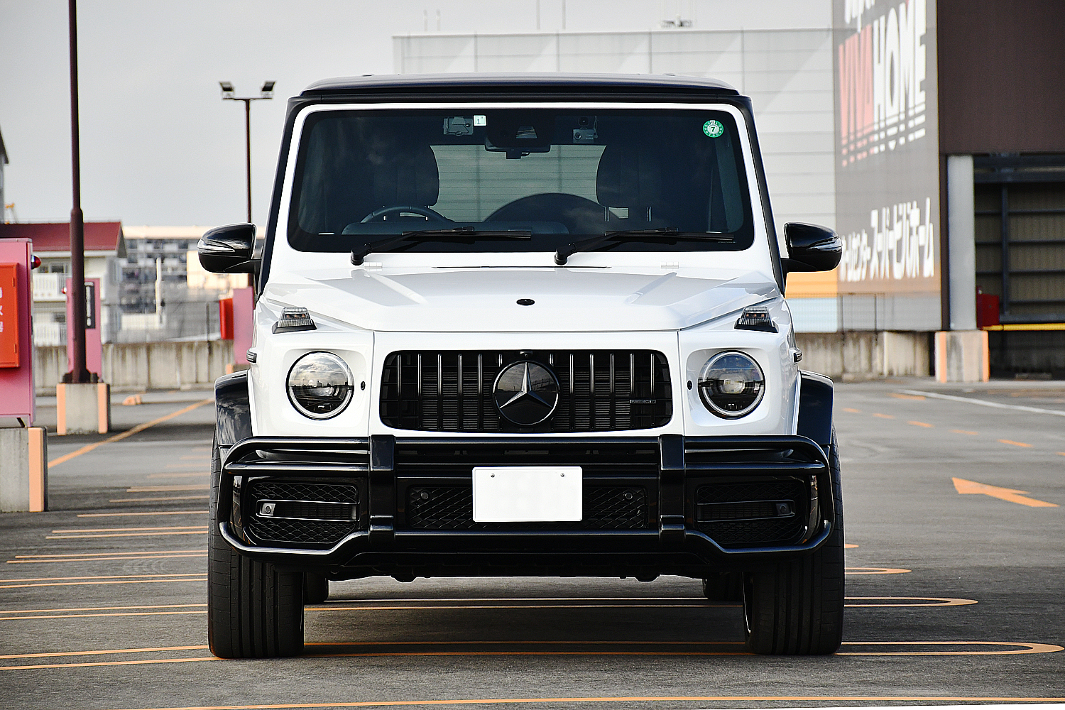 愛知県 名古屋 ベンツ カスタム AMG ツートーン 白黒 パンダ HRE 24インチ 935FMR HRE935 キャリパーペイント ローダウン ナイトパッケージ ボンド ボンド名古屋