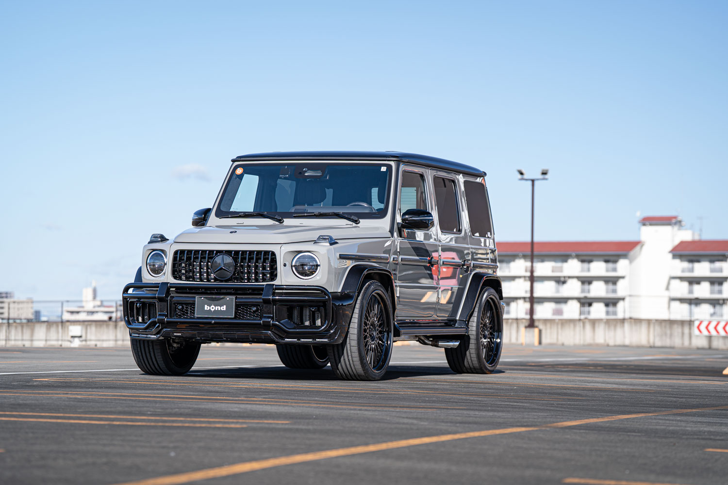 AMG メルセデスベンツ G63 W465 Gクラス ローダウン ホイール ブラバス BRABUS MVフォージド 24インチ ブラックアウト カスタム 名古屋