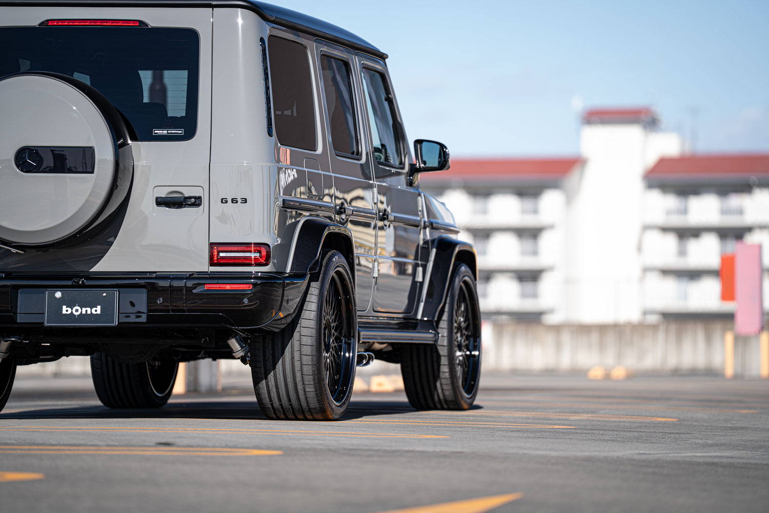 AMG メルセデスベンツ G63 W465 Gクラス ローダウン ホイール ブラバス BRABUS MVフォージド 24インチ ブラックアウト カスタム 名古屋