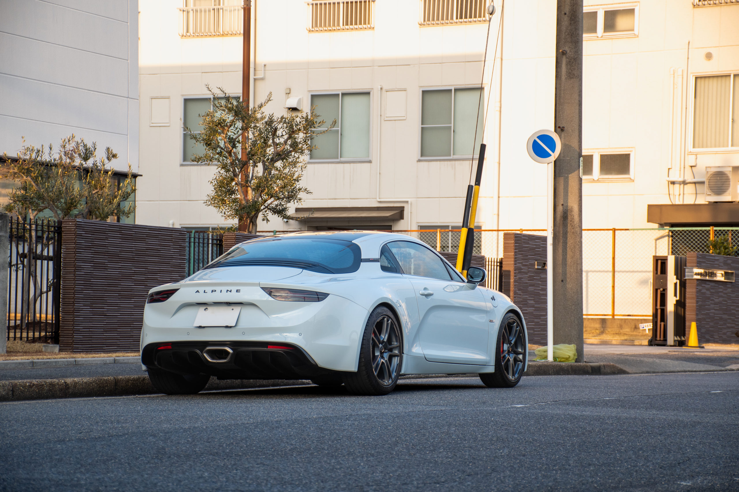 ALPINE A110 Eibach prokit アルピーヌ アイバッハ ローダウン スペーサー