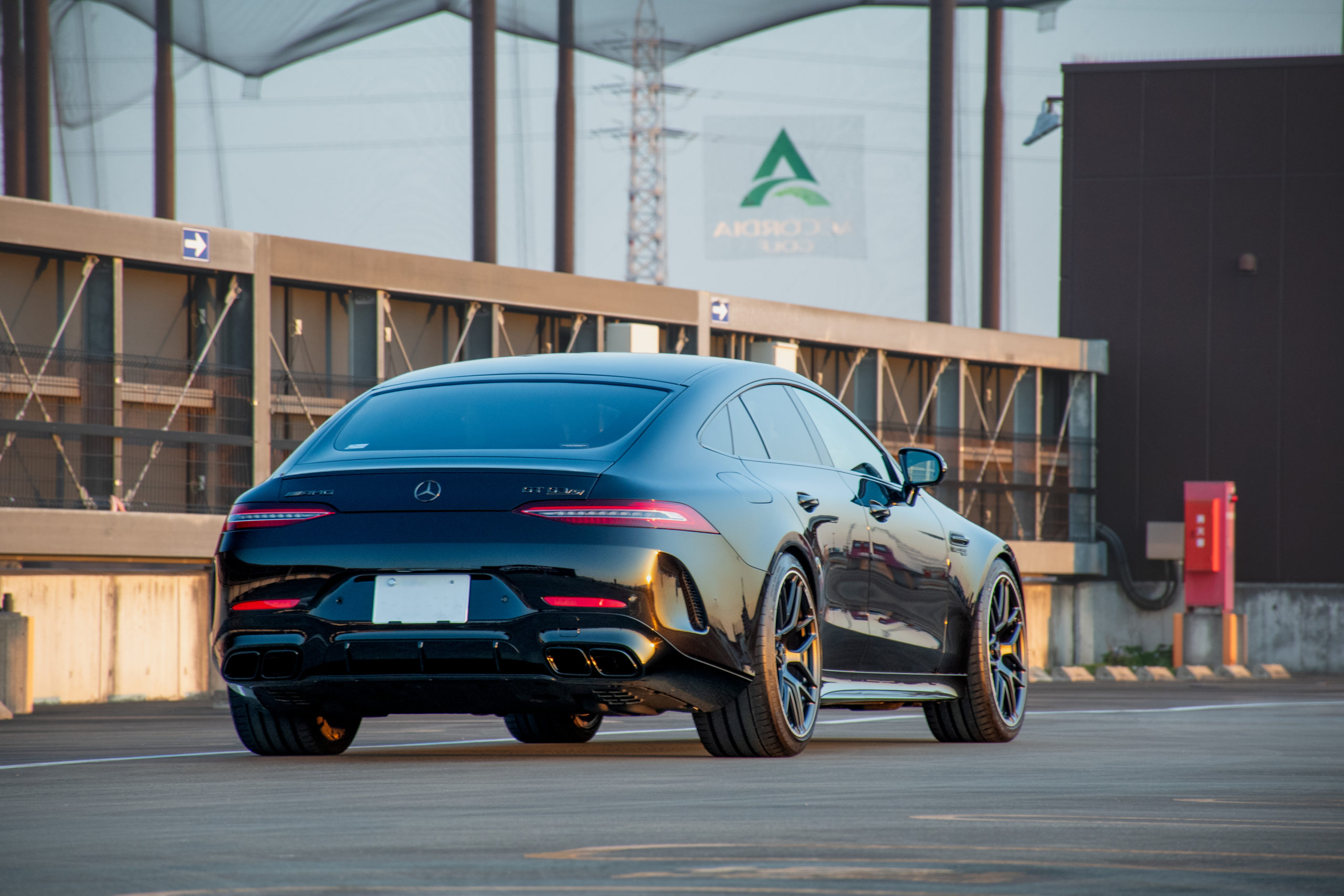Merccedes-AMG X290 GT63S ASC ローダウン スペーサー プロテクションフィルム ブラックアウト
