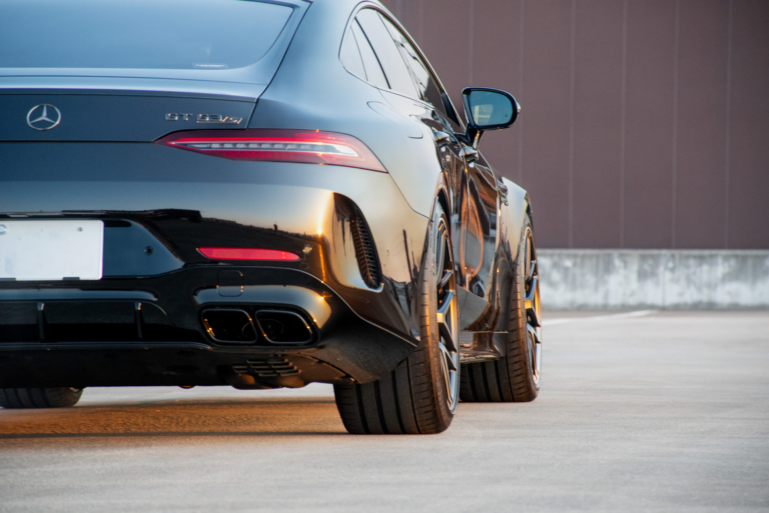 Merccedes-AMG X290 GT63S ASC ローダウン スペーサー プロテクションフィルム ブラックアウト
