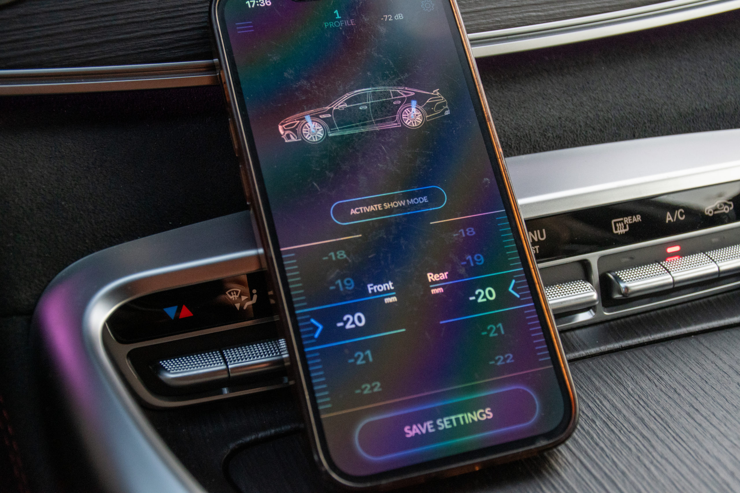 Merccedes-AMG X290 GT63S ASC ローダウン スペーサー プロテクションフィルム ブラックアウト