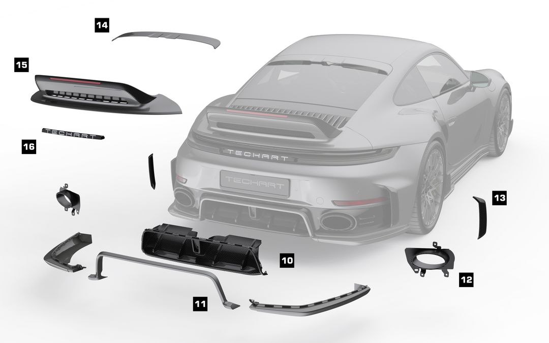 PORSCHE 992.2TURBO テックアート ポルシェ 992.2ターボ