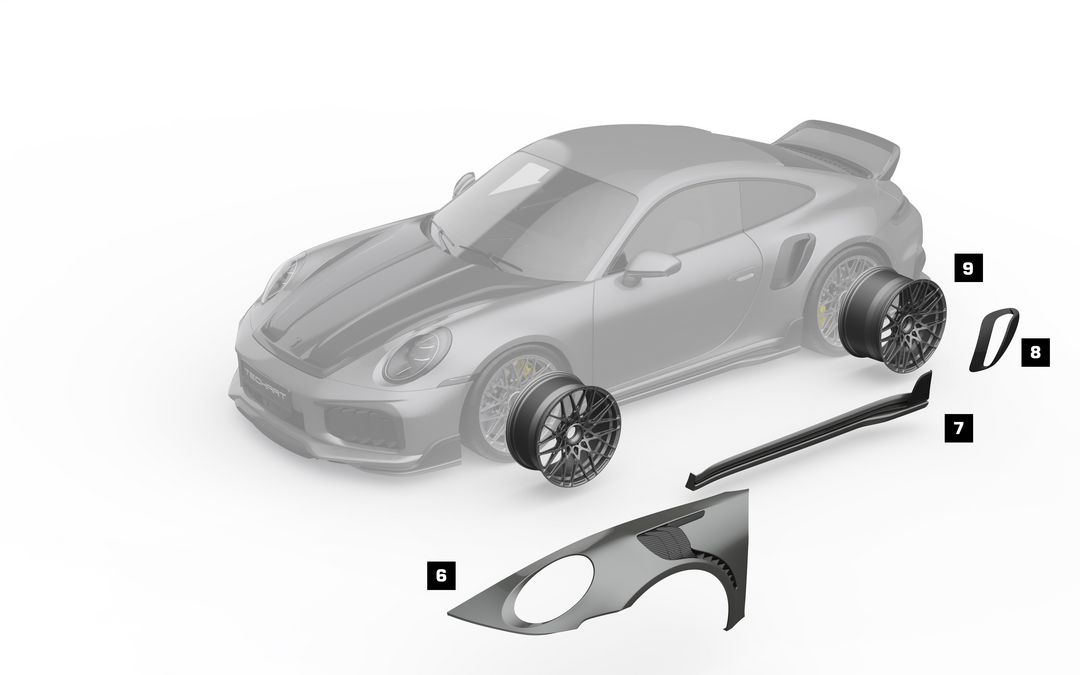 PORSCHE 992.2TURBO テックアート ポルシェ 992.2ターボ