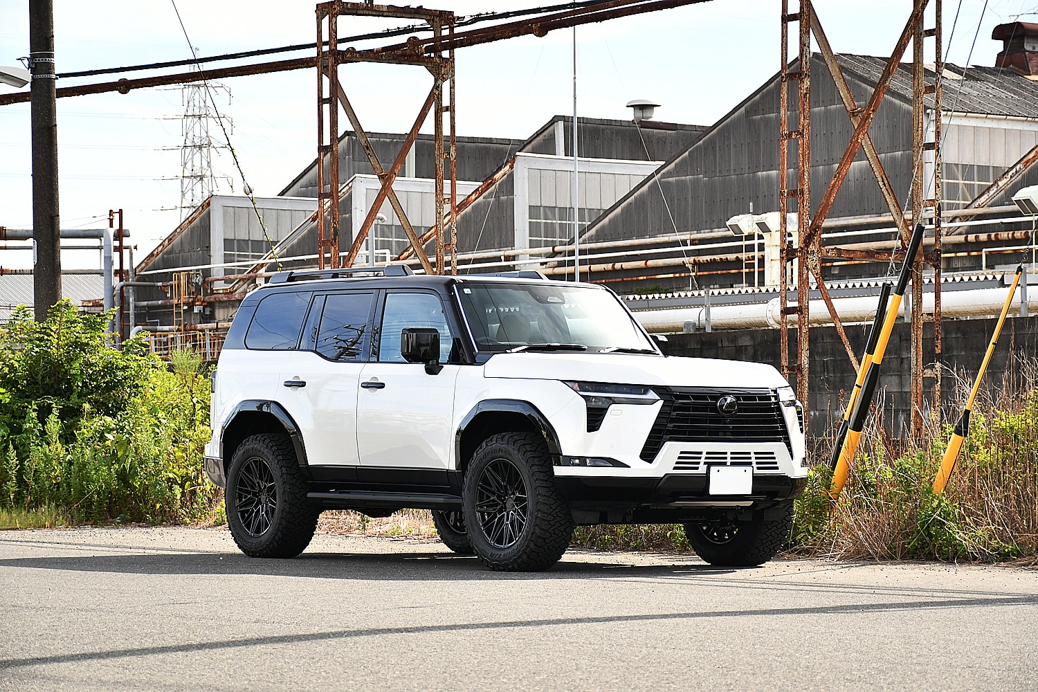 愛知県、名古屋、LEXUS、GX550、カスタム VOSSEN HF6-5 ラッピング ツートン リフトアップ ボンド ボンド名古屋