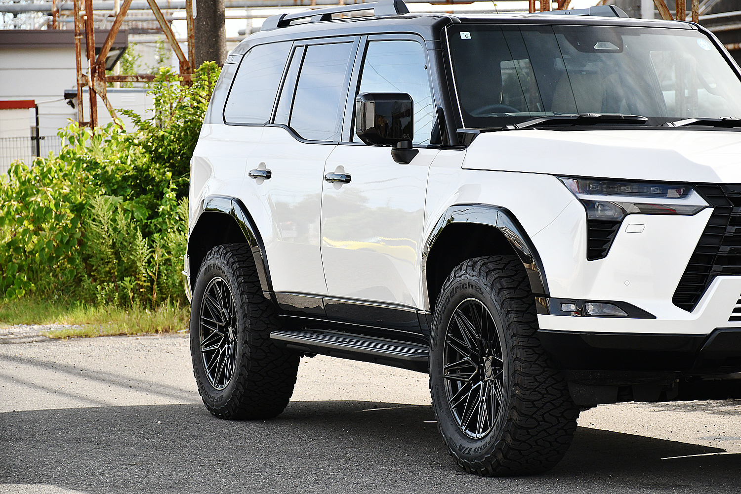 愛知県、名古屋、LEXUS、GX550、カスタム VOSSEN HF6-5 ラッピング ツートン リフトアップ ボンド ボンド名古屋