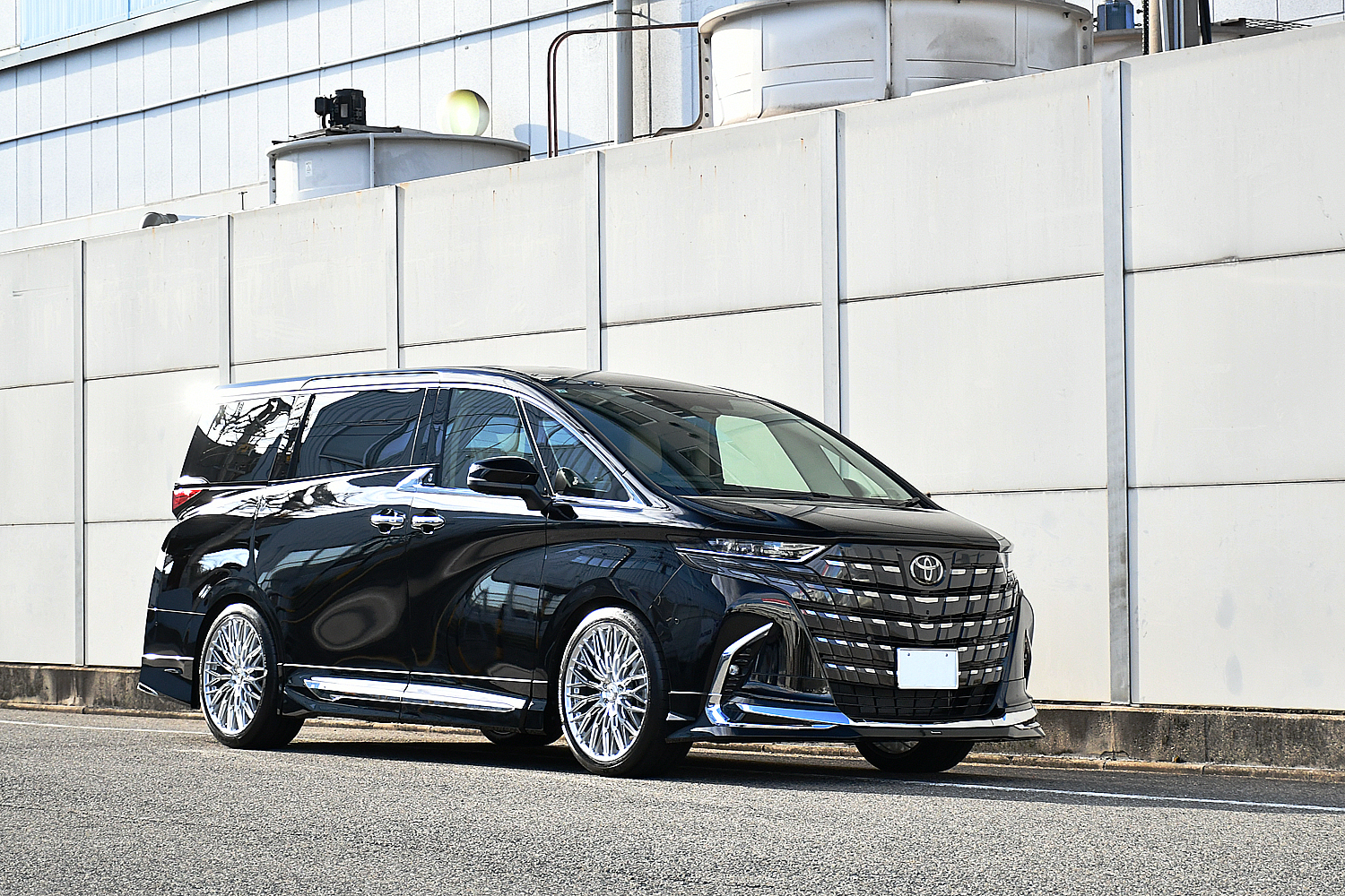 TOYOTA ALPHARD 40 アルファード ローダウン カスタム RS-R 車高調 AL13 FR100 21インチ ツライチ ボンド ボンド名古屋 愛知